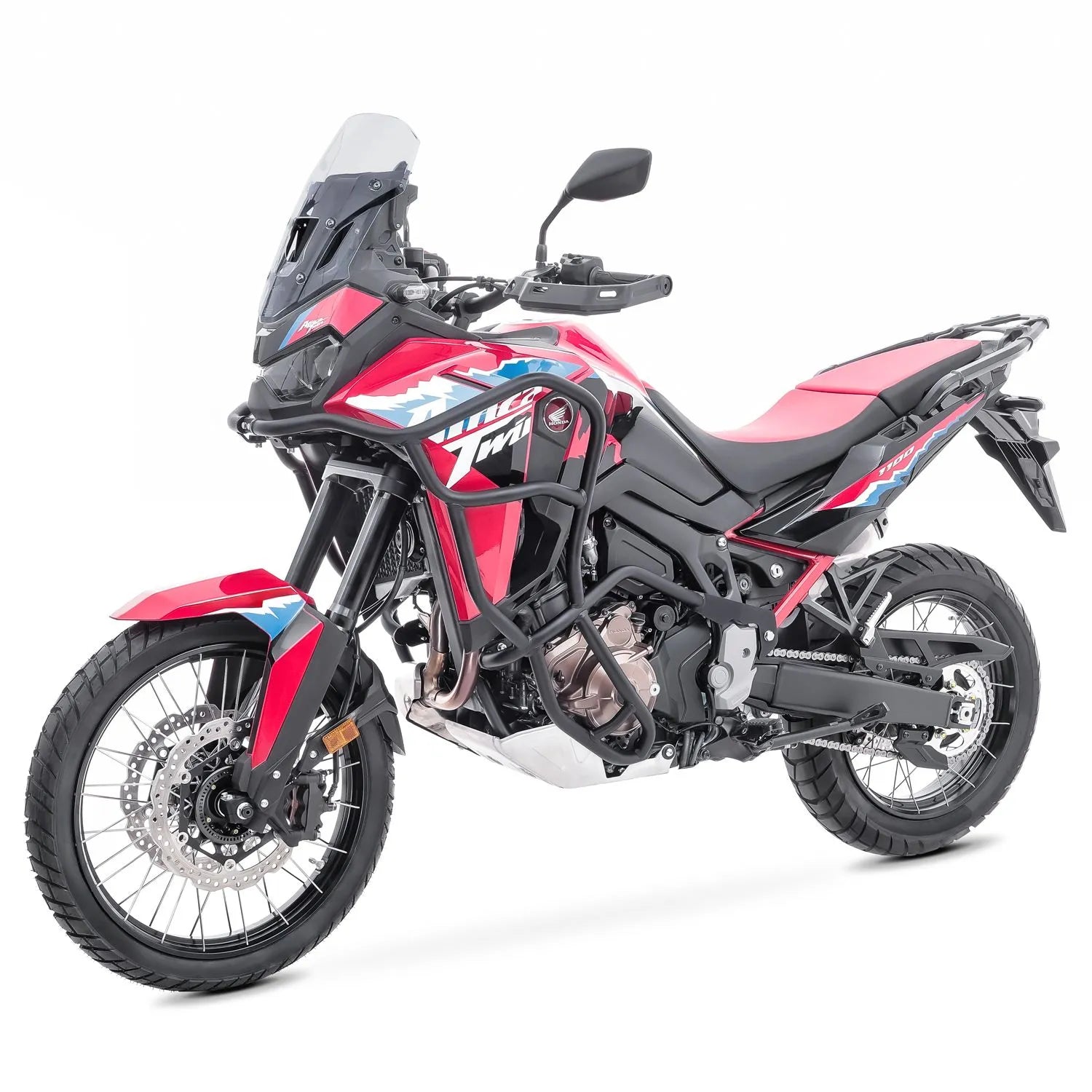 Crash bar pentru Honda Africa Twin 1100 CRF 2024, Negru, Protecție motor