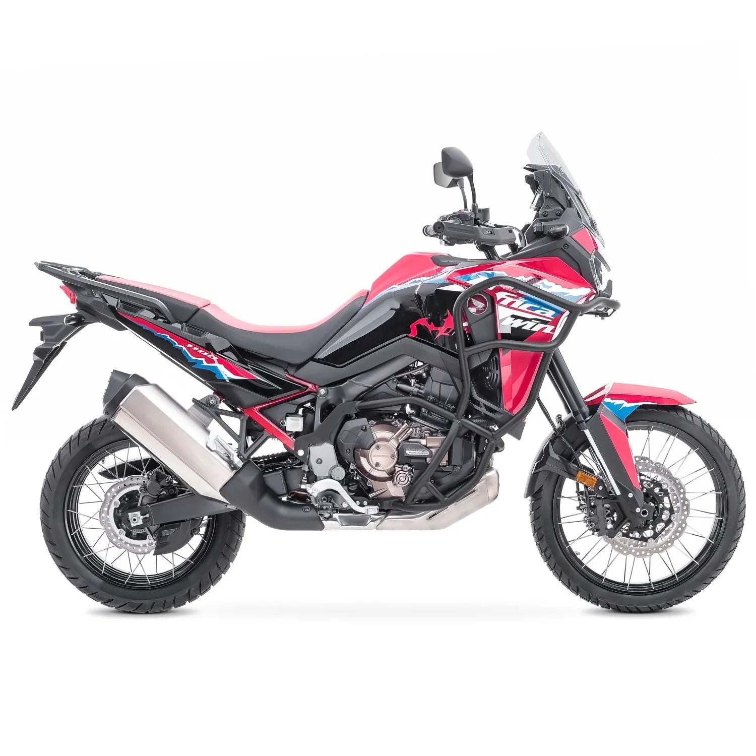 Crash bar pentru Honda Africa Twin 1100 CRF 2024, Negru, Protecție motor