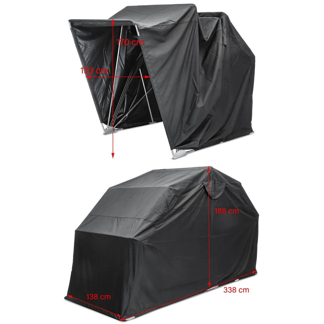 Garaj moto pliabil, Universal, Prelata motocicleta Motoguard XXL