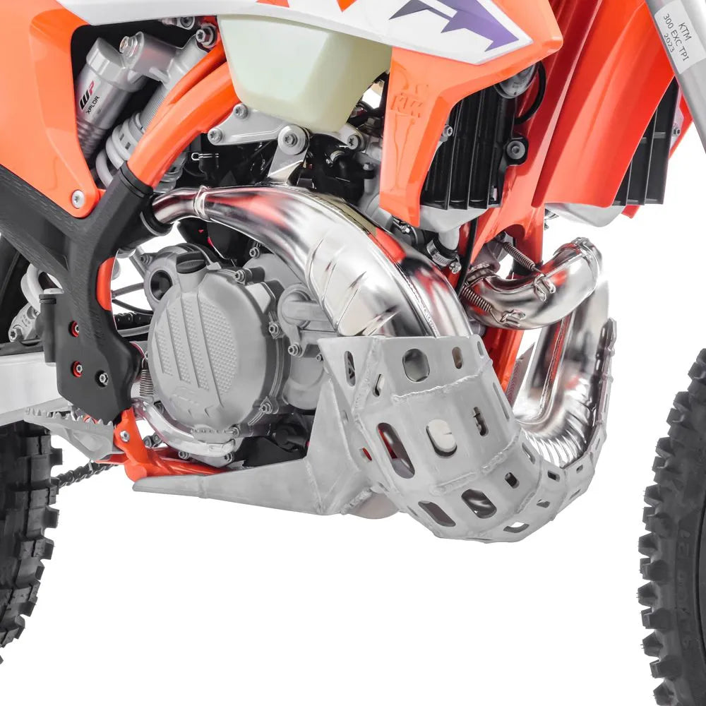 Scut de protectie pentru KTM EXC 300 250 TPI 20 - Protectie galeria de evacuare din aluminiu