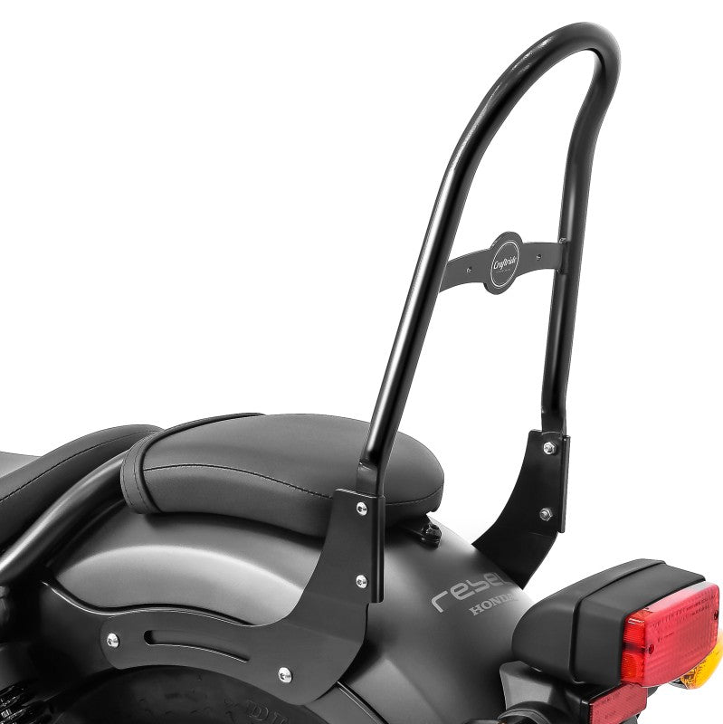 Sissy Bar CS M+Portbagaj Honda Rebel 500 17-23