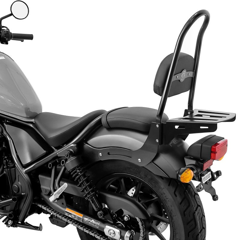 Sissy Bar CS L+Portbagaj Honda Rebel 500 17-23