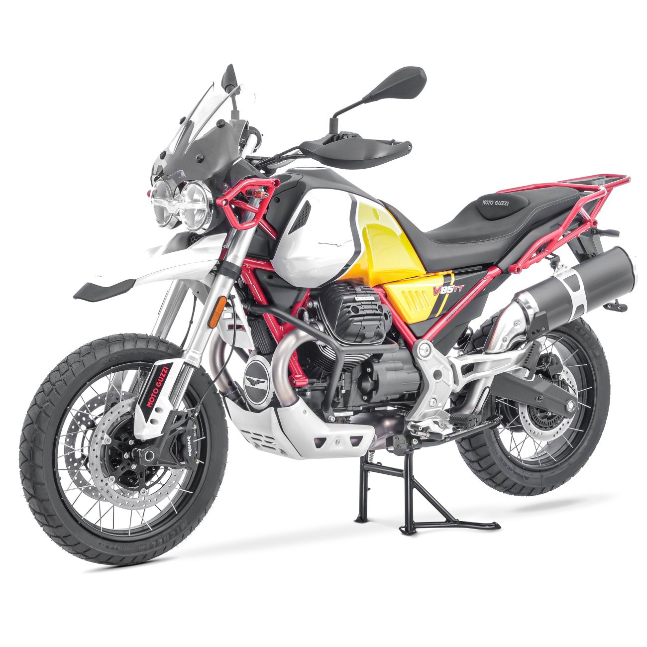 Cric central pentru Moto Guzzi V85 TT 19-21 , Negru