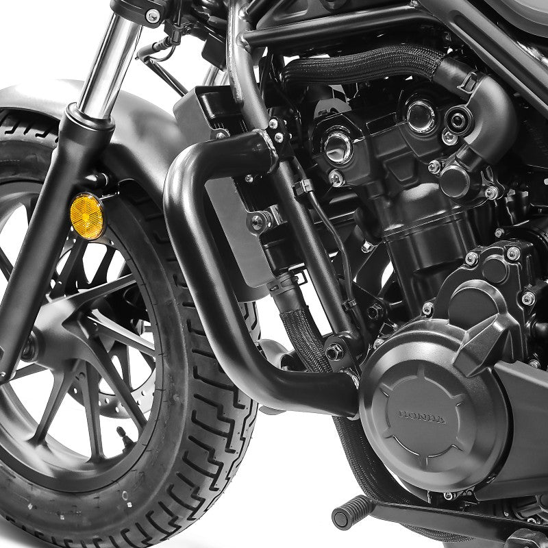 Crash bar pentru Honda Rebel 500, 2017-2023, Negru Protectie motor