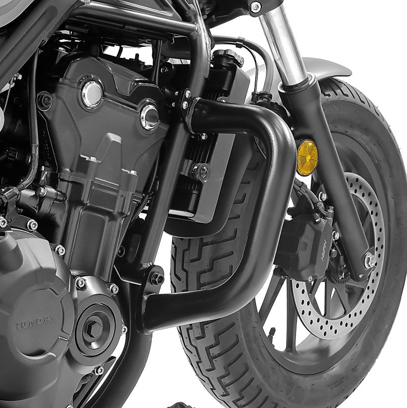 Crash bar pentru Honda Rebel 500, 2017-2023, Negru Protectie motor