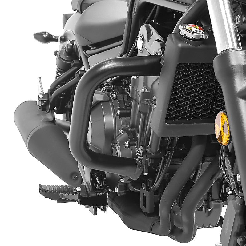 Crash bar pentru Honda Rebel 500, 2017-2023, Negru Protectie motor