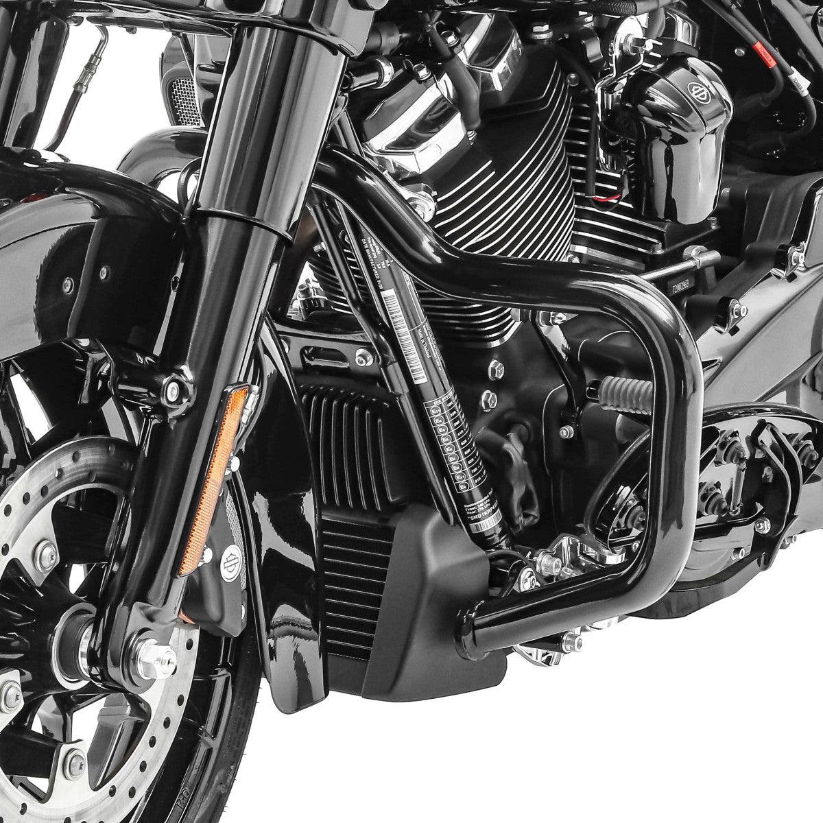 Crash bar pentru Harley Davidson Touring 09-23, Negru Protectie motor