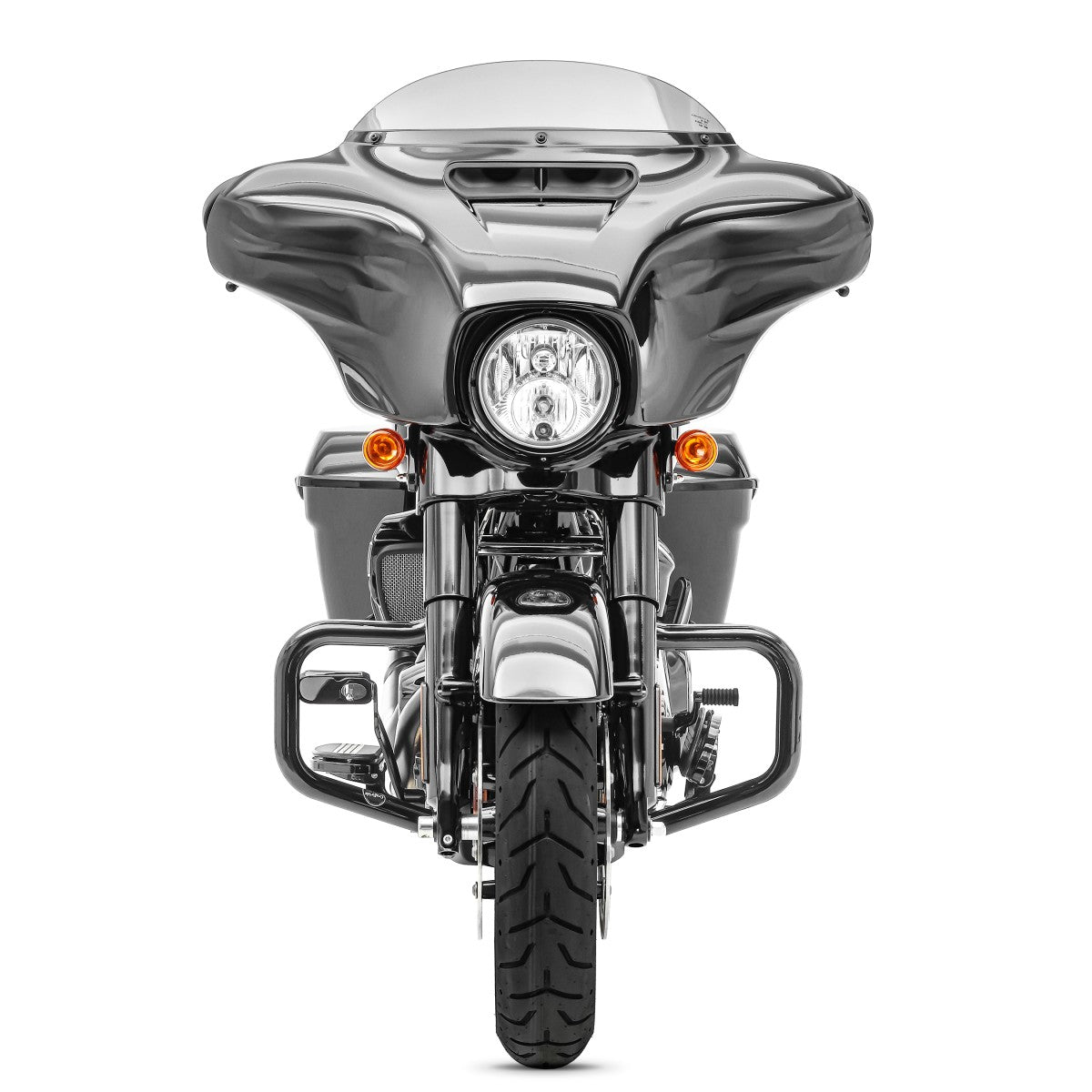 Crash bar pentru Harley Davidson Touring 09-23, Negru Protectie motor