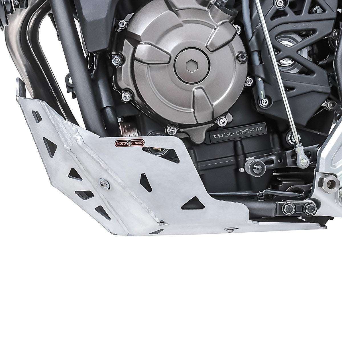 Scut de protectie pentru Yamaha Tenere 700 19-20 - Protectie galeria de evacuare din aluminiu