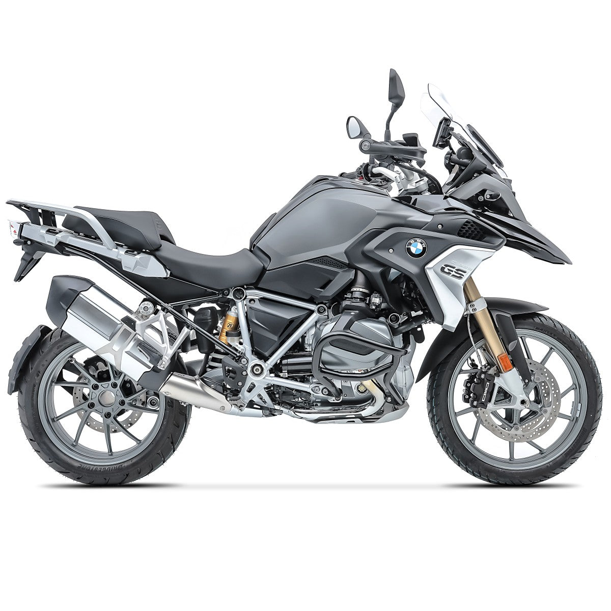 Crash bar pentru BMW R 1250 GS 19-21, negru Protectie motor