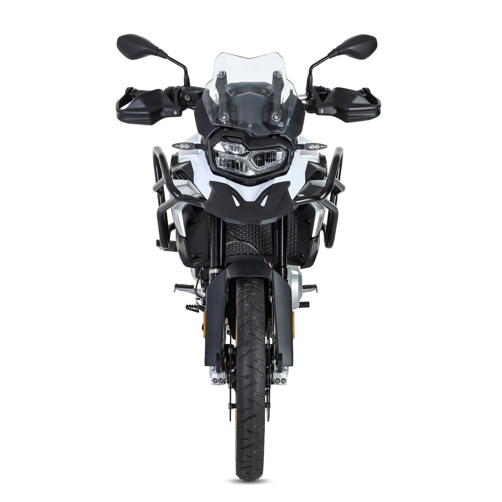 Crash bar pentru BMW F 750 GS / BMW F 850 GS 18-21 Partea superioară, Negru Protectie motor