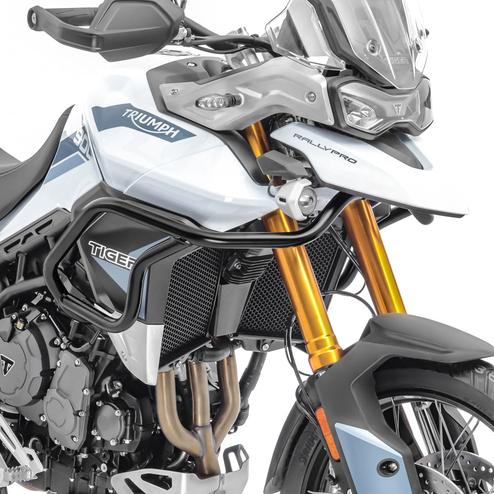 Crash bar pentru Triumph Tiger 900 / GT / Rally 20-24, Partea superioara, Negru Protectie motor