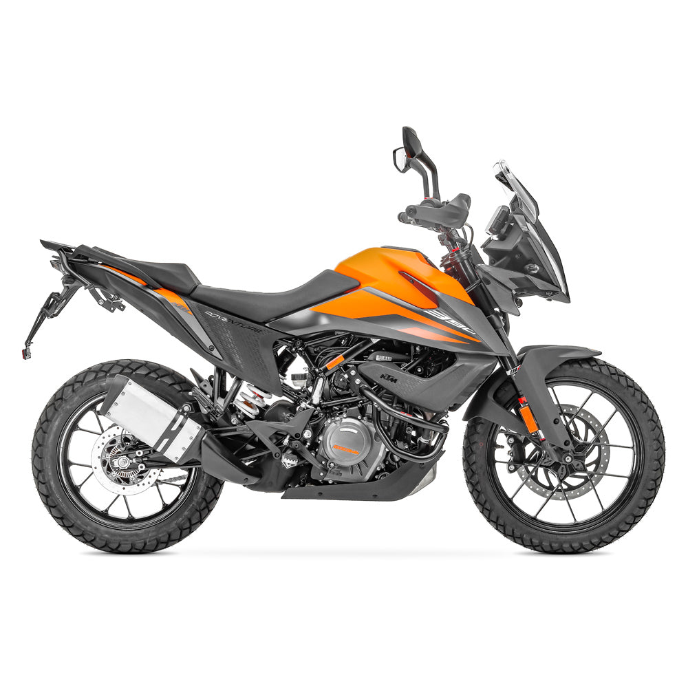 Crash bar pentru KTM 390 Adventure 20-23, Partea inferioara, Negru Protectie motor