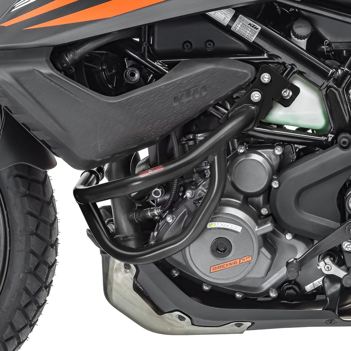 Crash bar pentru KTM 390 Adventure 20-23, Partea inferioara, Negru Protectie motor