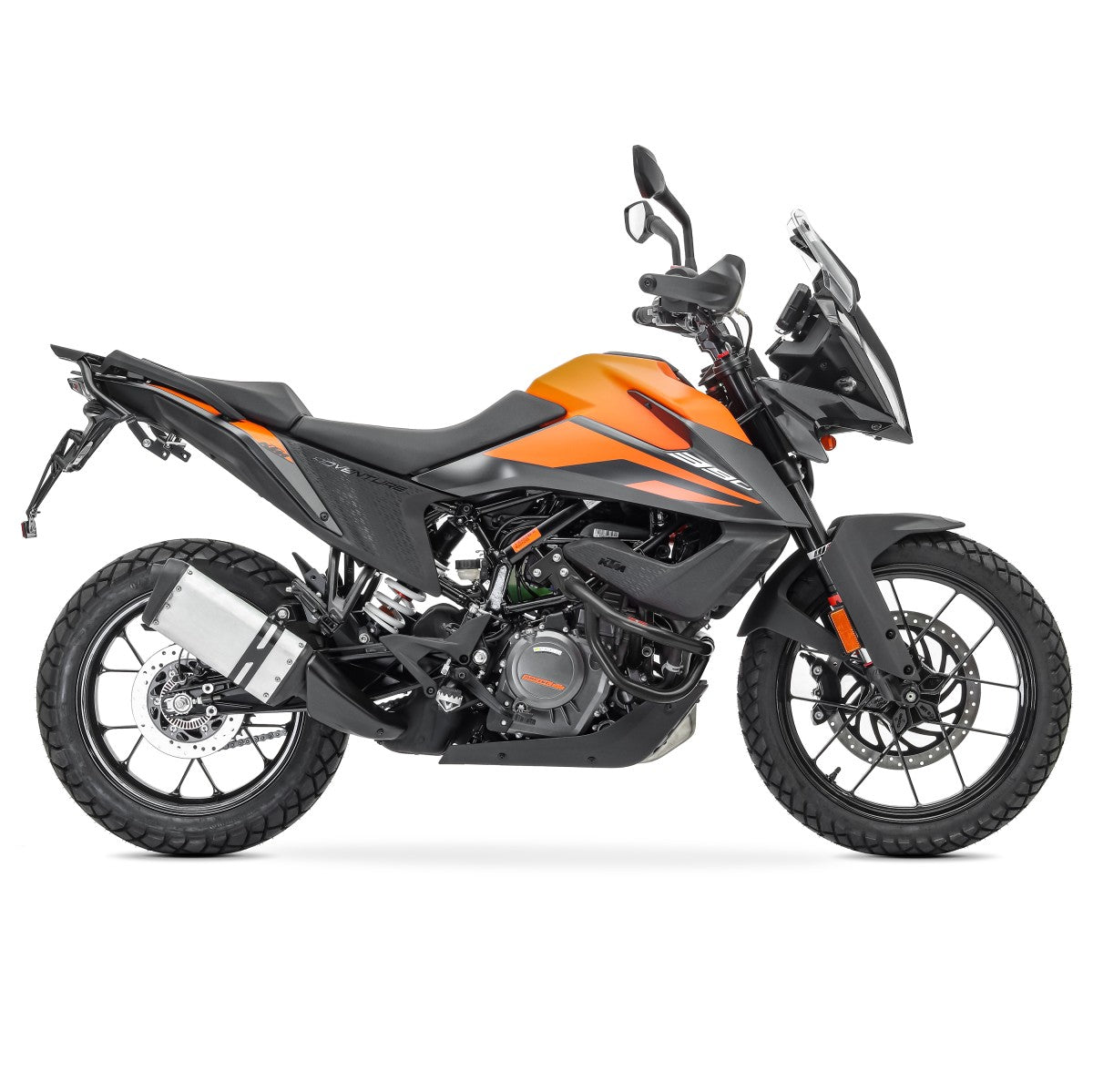 Crash bar pentru KTM 390 Adventure 20-23, Partea inferioara, Negru Protectie motor