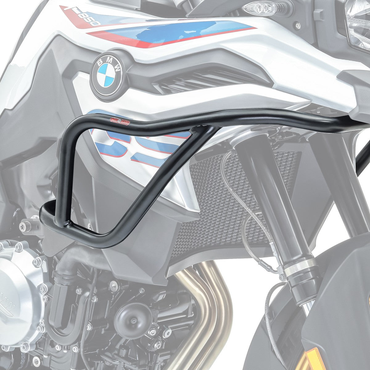 Crash bar pentru BMW F 750 GS / BMW F 850 GS 18-21, Negru Protectie motor