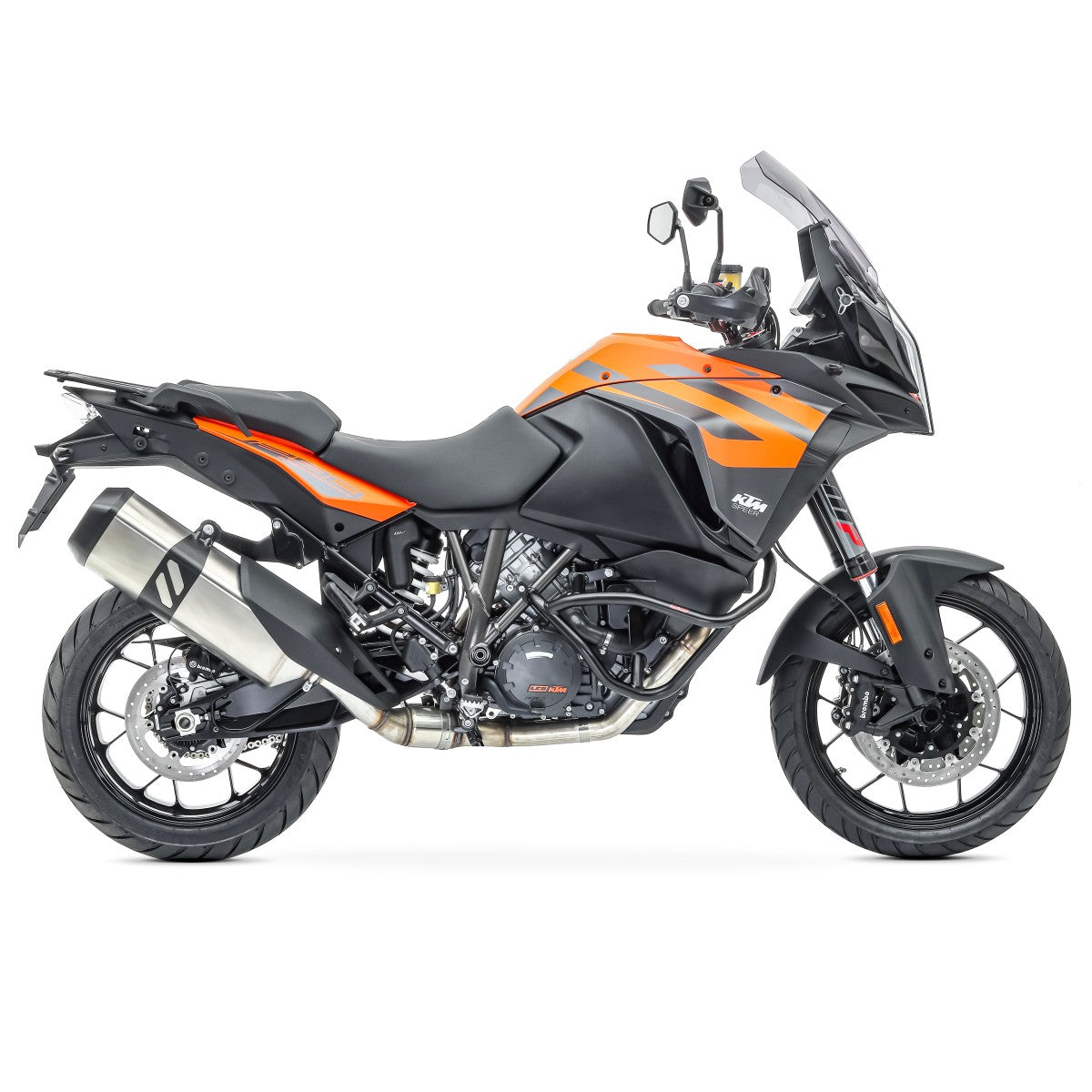 Crash bar pentru KTM Super Adventure 15-20, Partea interioara, Negru Protectie motor