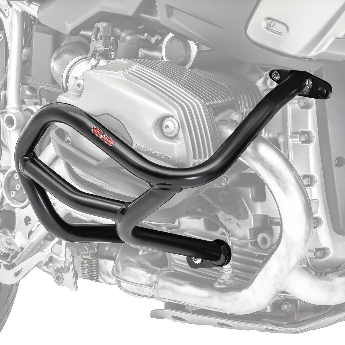 Crash bar pentru BMW R 1200 GS 04-12, Negru Protectie motor