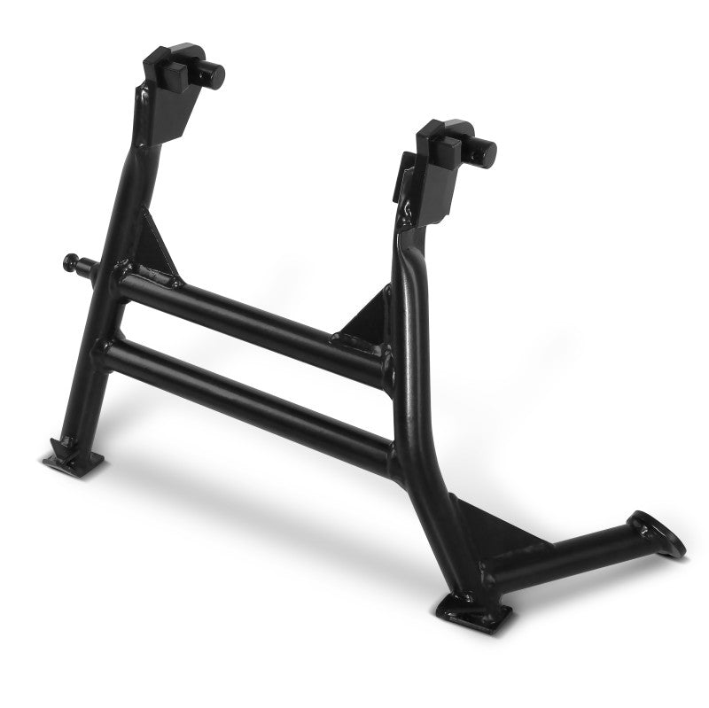 Cric central negru montat pe Honda Hornet 900 2002-2005