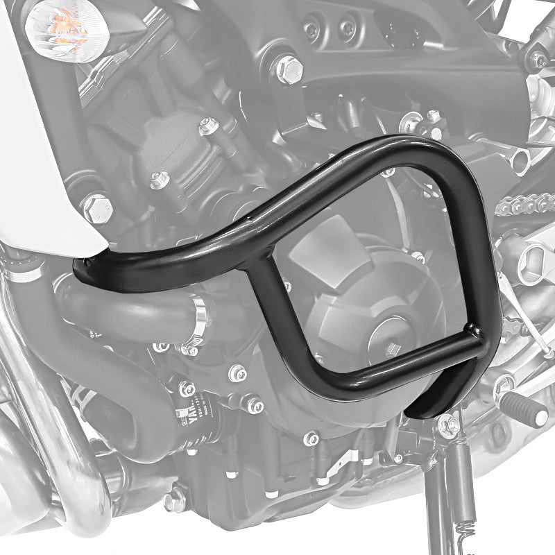 Crash bar pentruYamaha MT-09 / Tracer / XSR 900 13-20, Partea inferioara, Negru Protectie motor