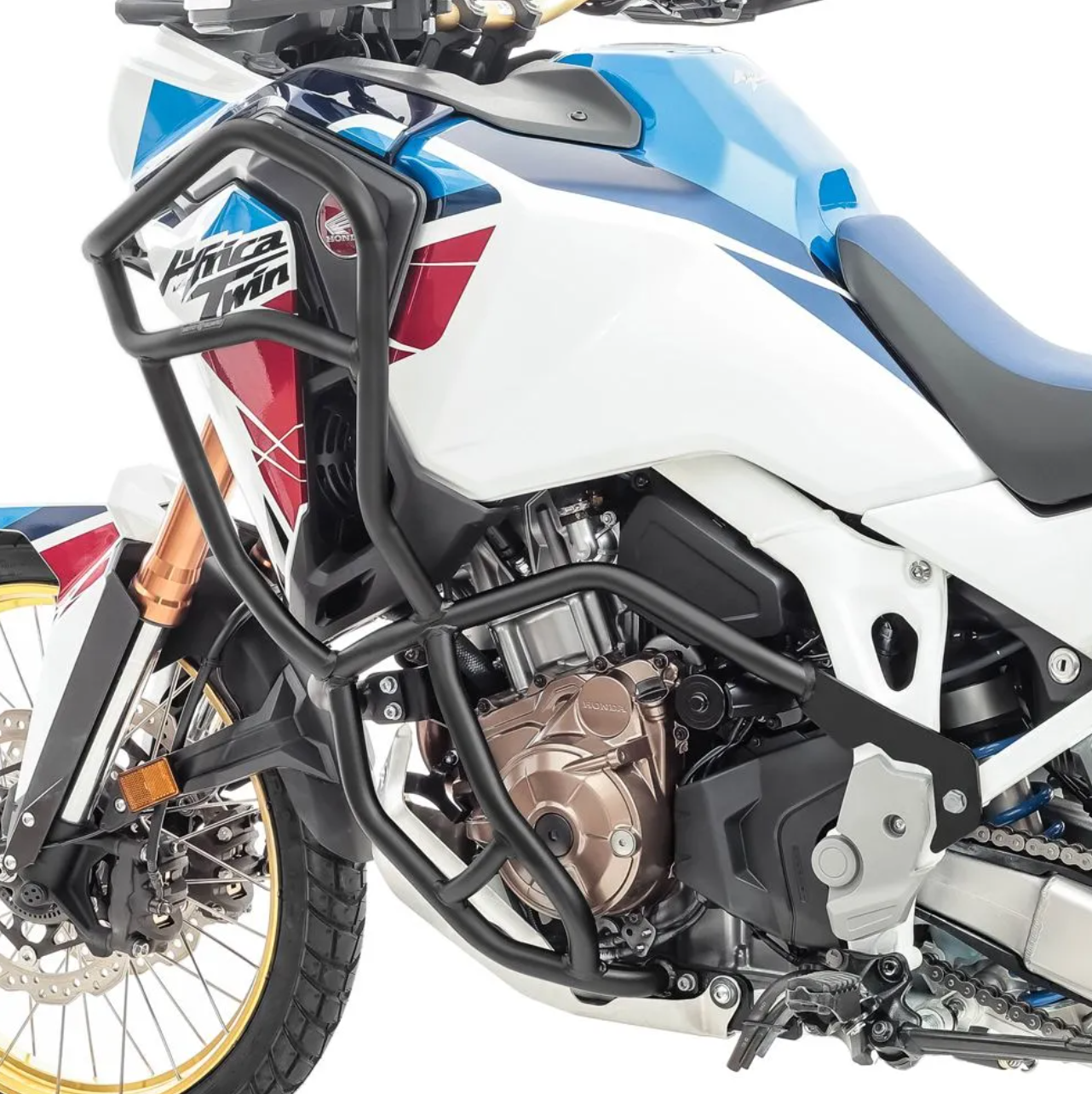 Crash bar pentru Honda Africa Twin 1000 CRF 16-19, Full Set, Negru Protectie motor