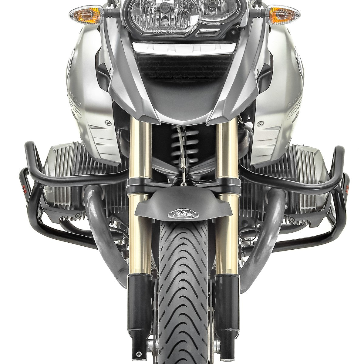 Crash bar pentru BMW R 1200 GS 04-12, Partea inferioara, Negru Protectie motor