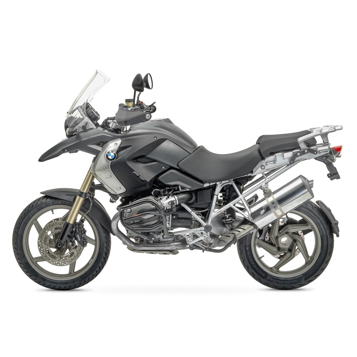 Crash bar pentru BMW R 1200 GS 04-12, Partea inferioara, Negru Protectie motor