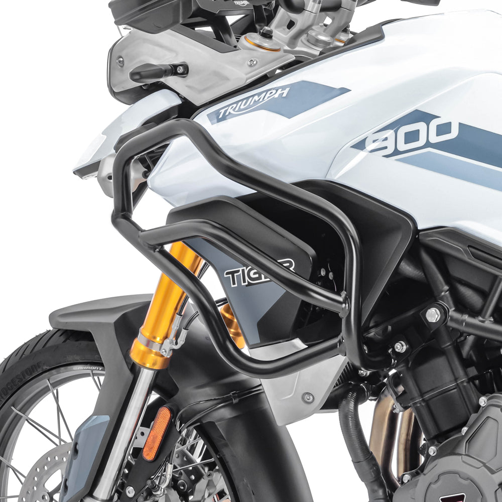 Crash bar pentru Triumph Tiger 900 / GT / Rally 20-23, Partea de sus, Negru Protectie motor