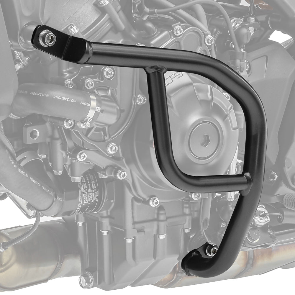Crash bar pentru Yamaha MT-09 2021, Partea inferioara, Negru Protectie motor