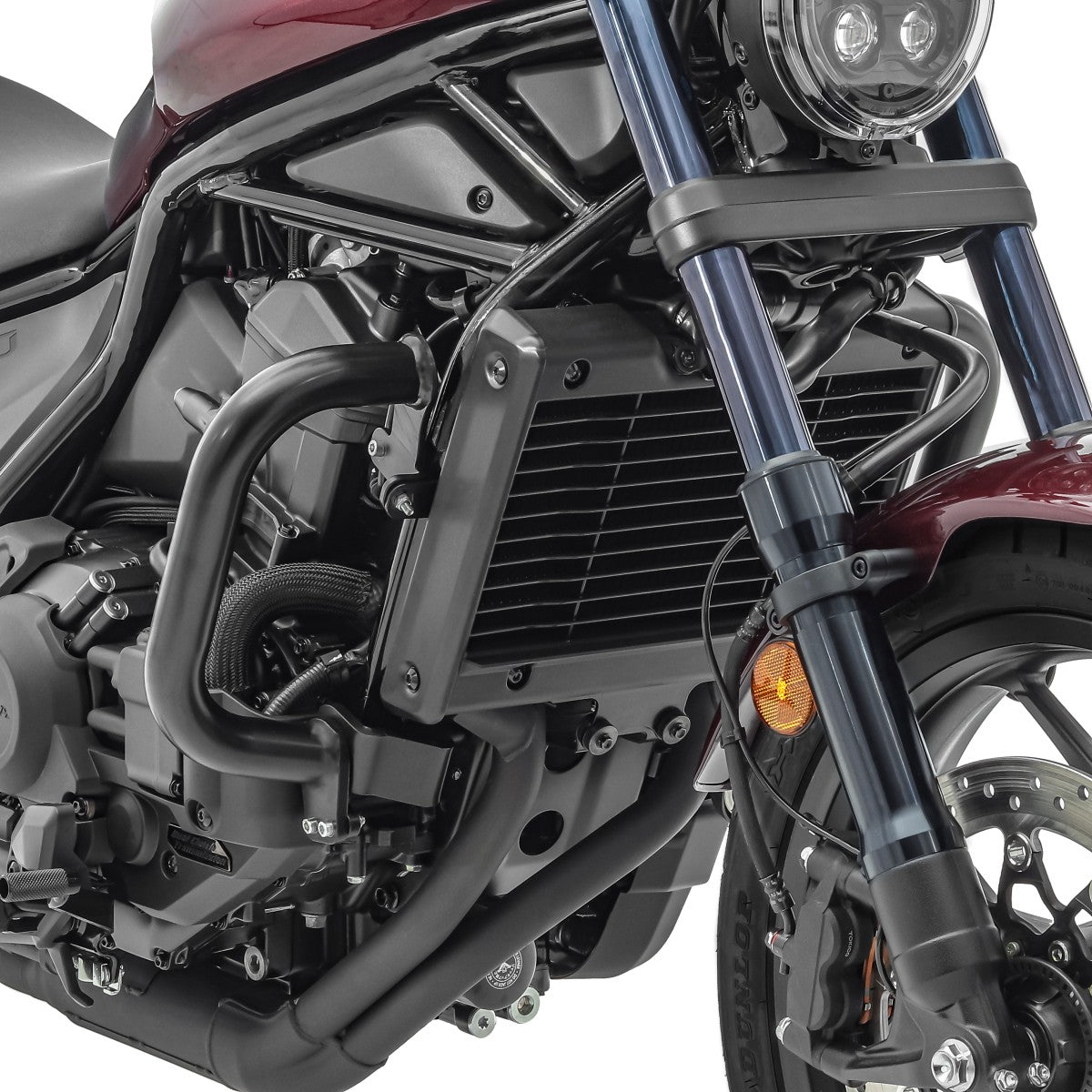 Crash bar pentru Honda Rebel 1100 2021, Negru Protectie motor