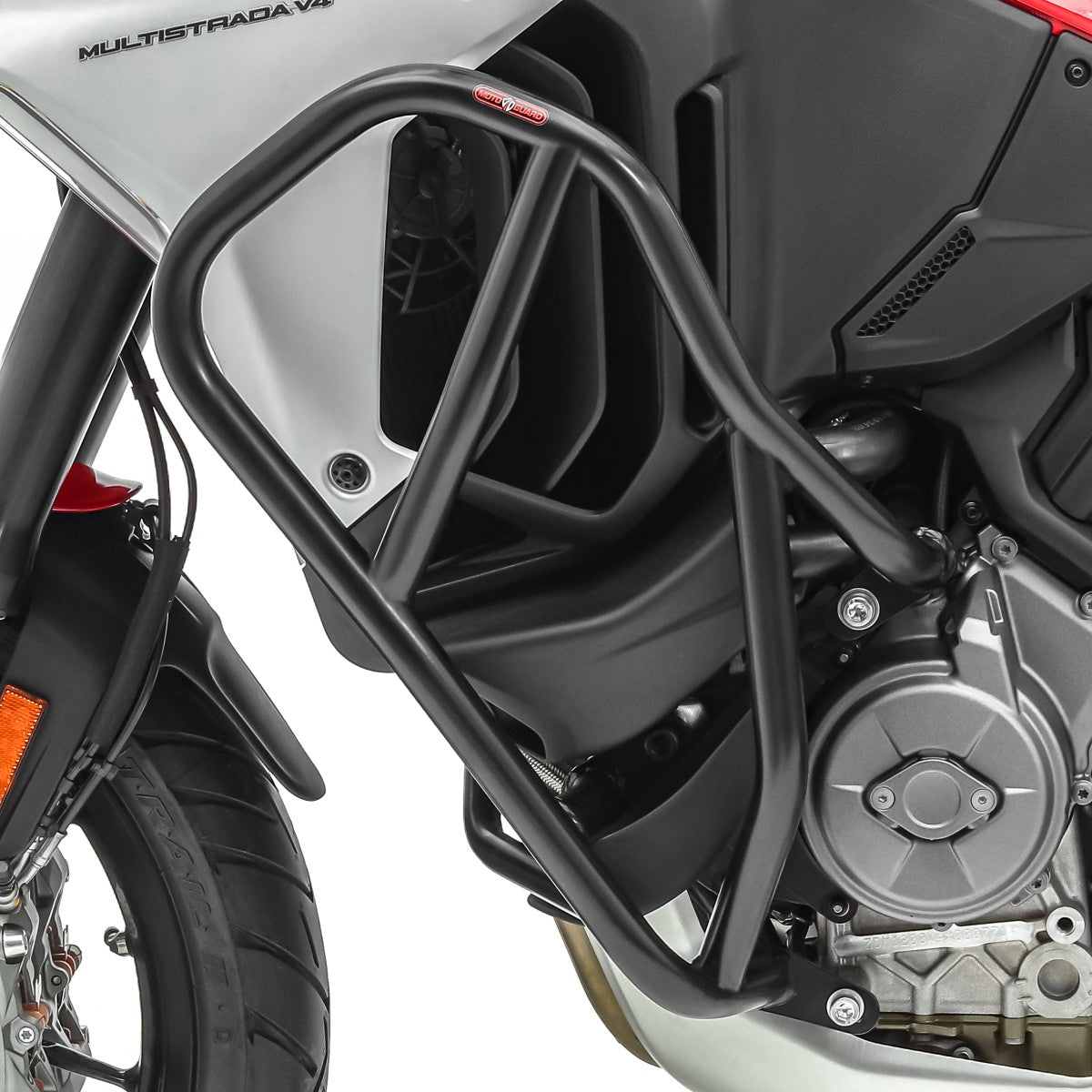 Crash bar pentru Ducati Multistrada V4 / S 2021, Negru Protectie motor