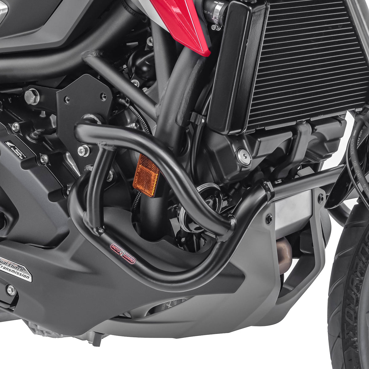 Crash bar pentru Honda NC 750 X 21-24, Partea de jos, Negru Protectie motor
