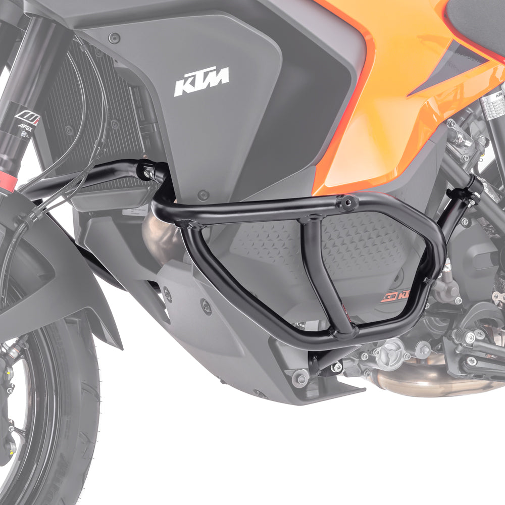 Crash bar pentru KTM 1290 Super Adventure S / R 21-24, Partea inferioara, Negru Protectie motor
