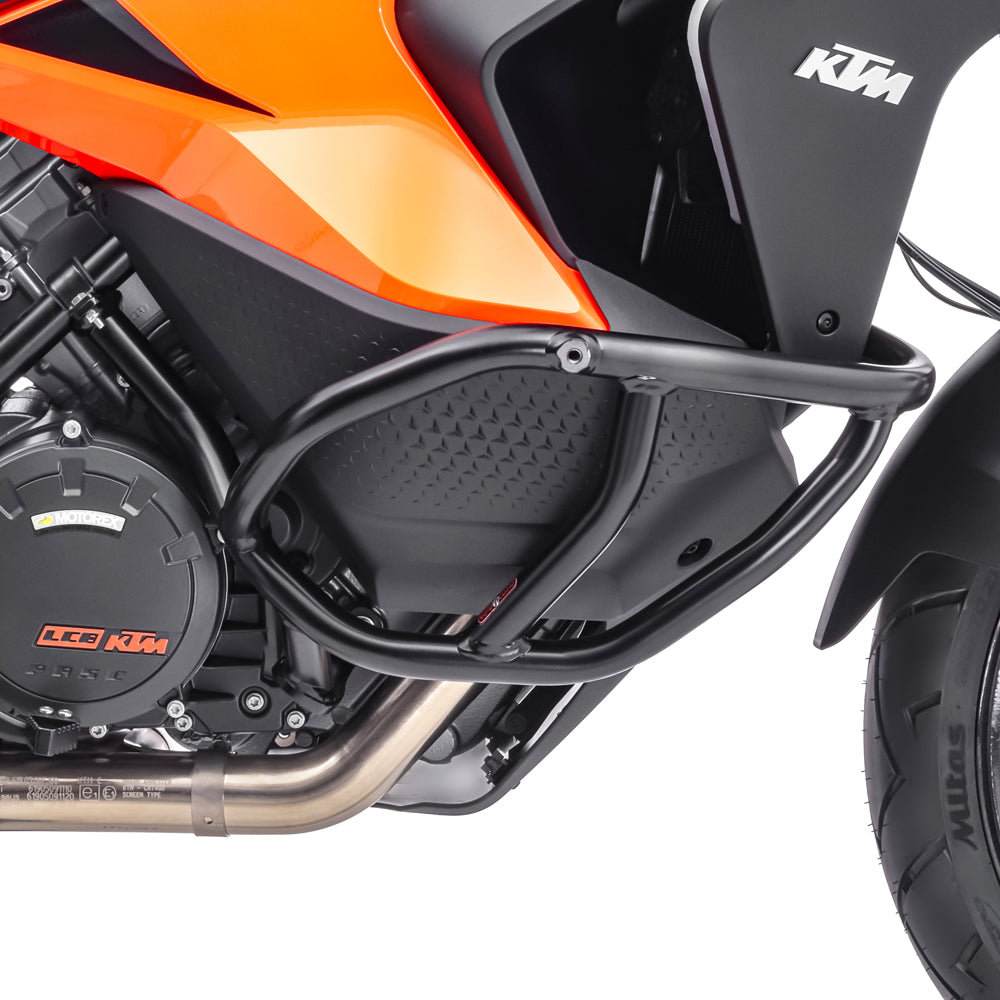 Crash bar pentru KTM 1290 Super Adventure S / R 21-24, Partea inferioara, Negru Protectie motor