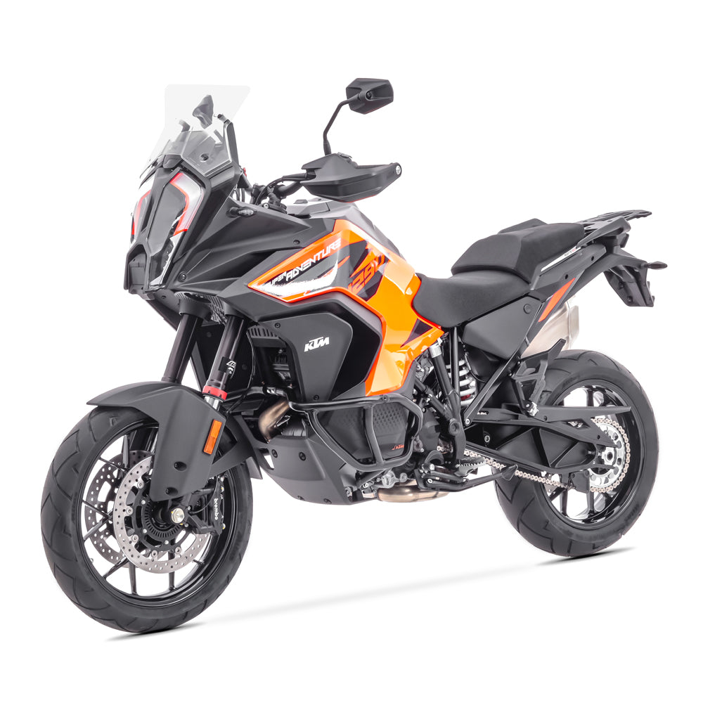 Crash bar pentru KTM 1290 Super Adventure S / R 21-24, Partea inferioara, Negru Protectie motor