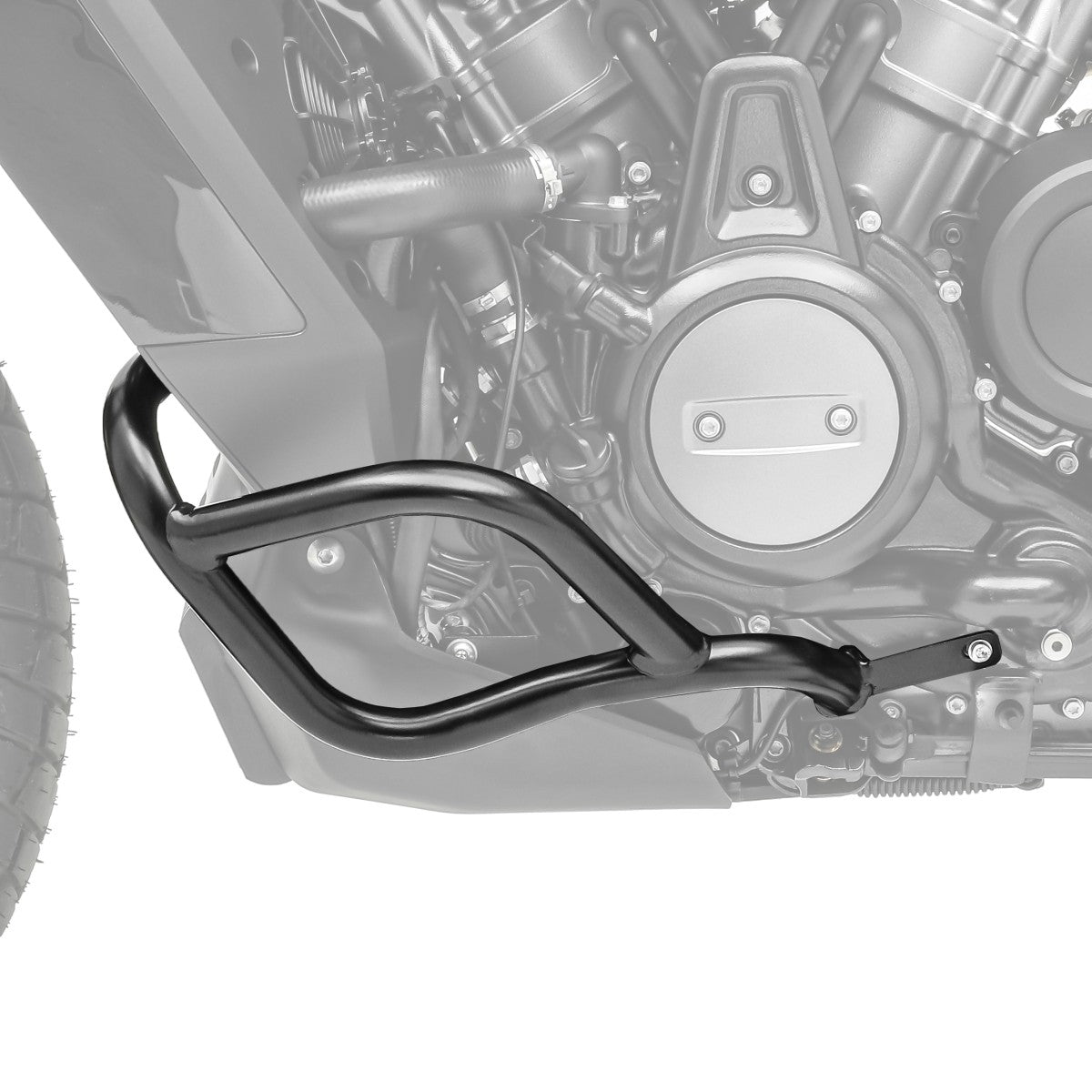 Crash bar pentru Harley Davidson Pan America 1250 / Special 21-24, Partea de jos, Negru Protectie motor