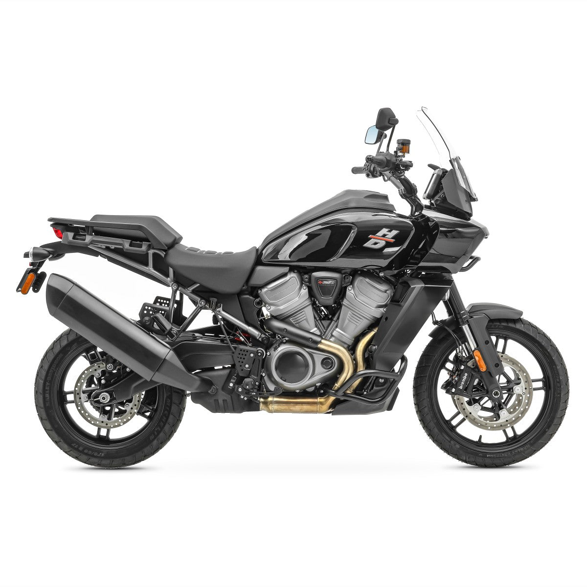 Crash bar pentru Harley Davidson Pan America 1250 / Special 21-24, Partea de jos, Negru Protectie motor