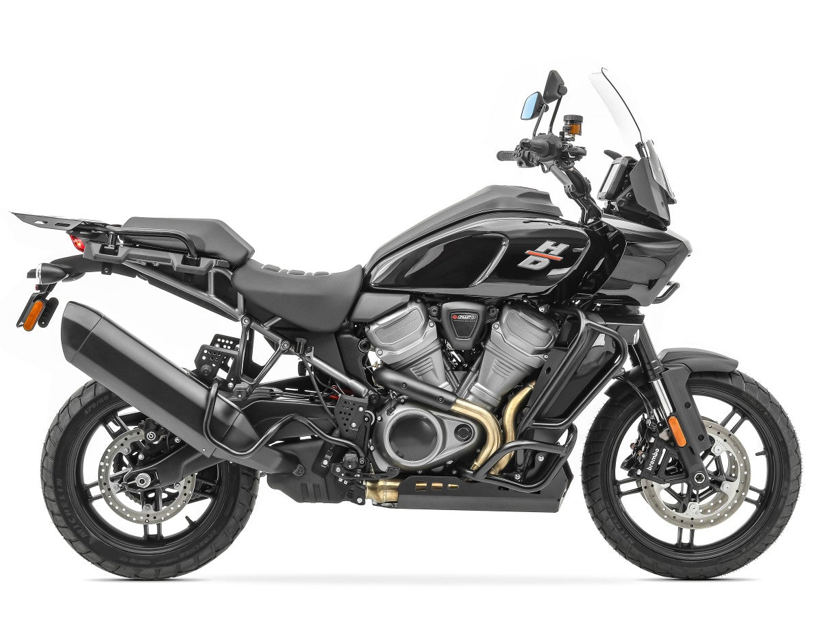 Crash bar pentru Harley Davidson  Pan America 1250 / Special 21-24, Partea de jos, Negru Protectie motor