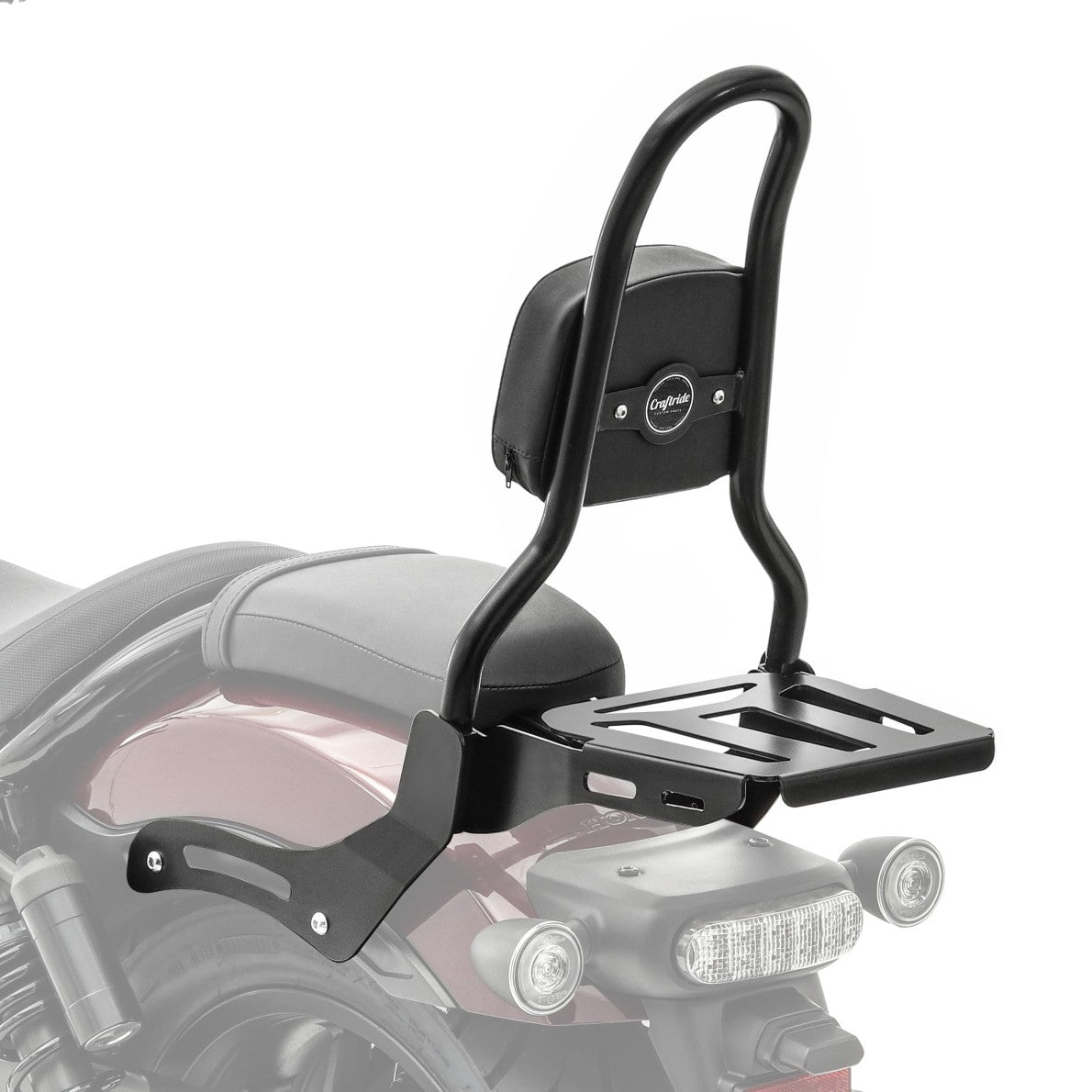 Sissy Bar CSM+Portbagaj Honda Rebel 1100 21-23