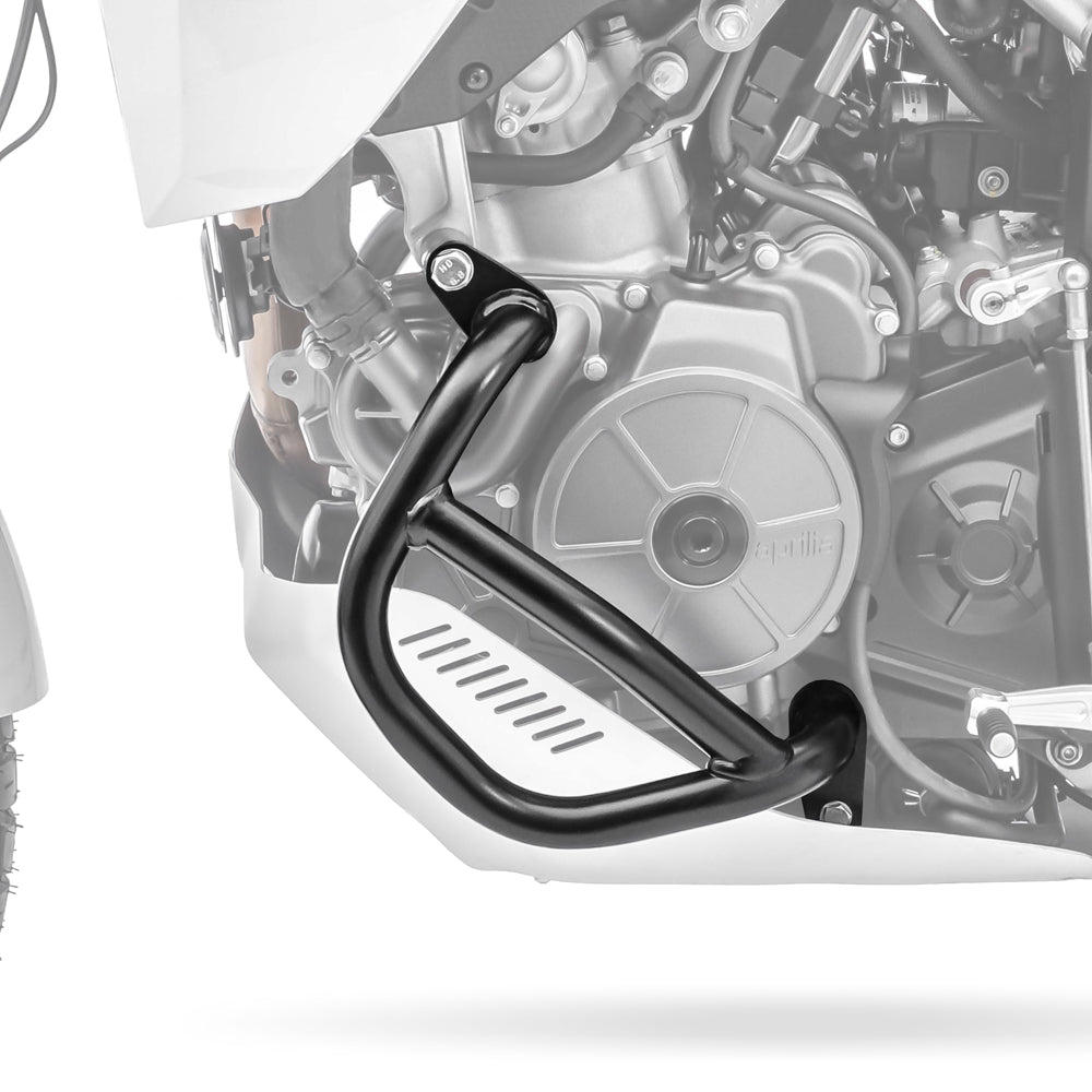 Crash bar pentru Aprilia Tuareg 660 2022, Partea Inferioara, Negru Protectie motor