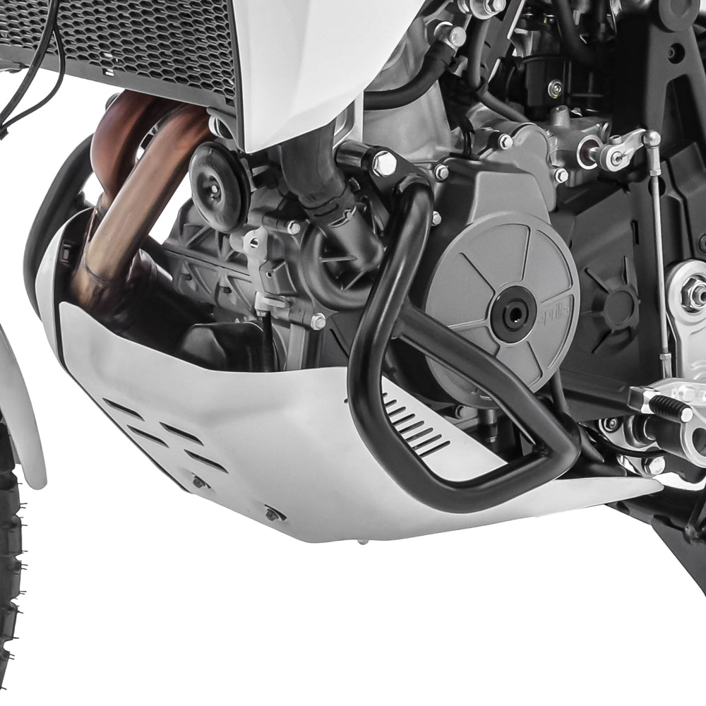Crash bar pentru Aprilia Tuareg 660 2022, Partea Inferioara, Negru Protectie motor