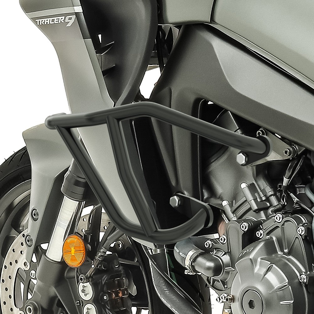 Crash bar pentru motoare Yamaha Tracer 9 / GT 21-22, negru Protectie motor