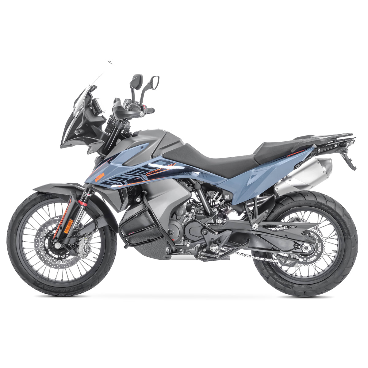 Crash bar pentru KTM 890 Adventure/ R 21-22, Partea inferioara, Negru Protectie motor