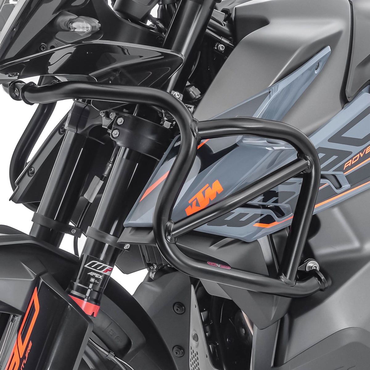 Crash bar pentru KTM 890 Adventure/ R 21-22, Partea superioara, Negru Protectie motor