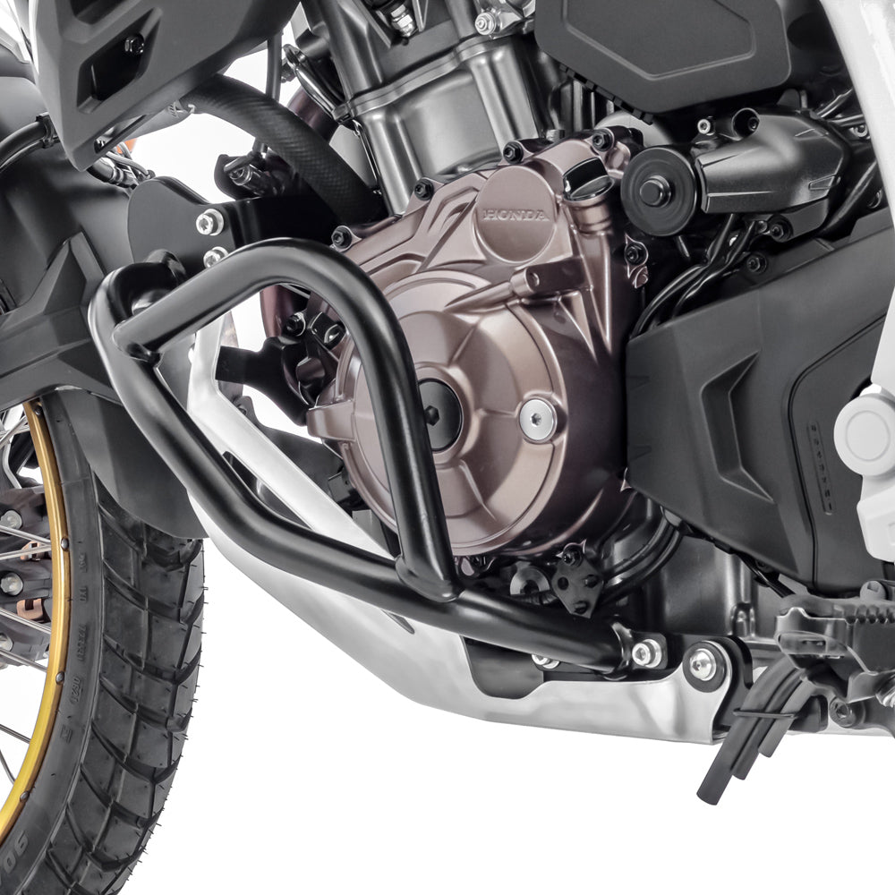 Crash bar pentru Honda Africa Twin Adventure Sports 1100 20-23, Partea de jos, Negru Protectie motor