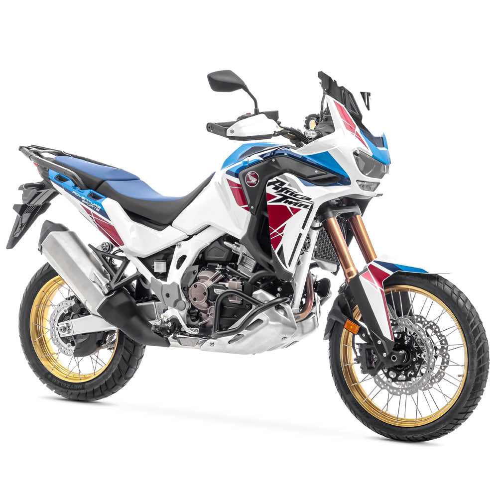 Crash bar pentru Honda Africa Twin Adventure Sports 1100 20-23, Partea de jos, Negru Protectie motor