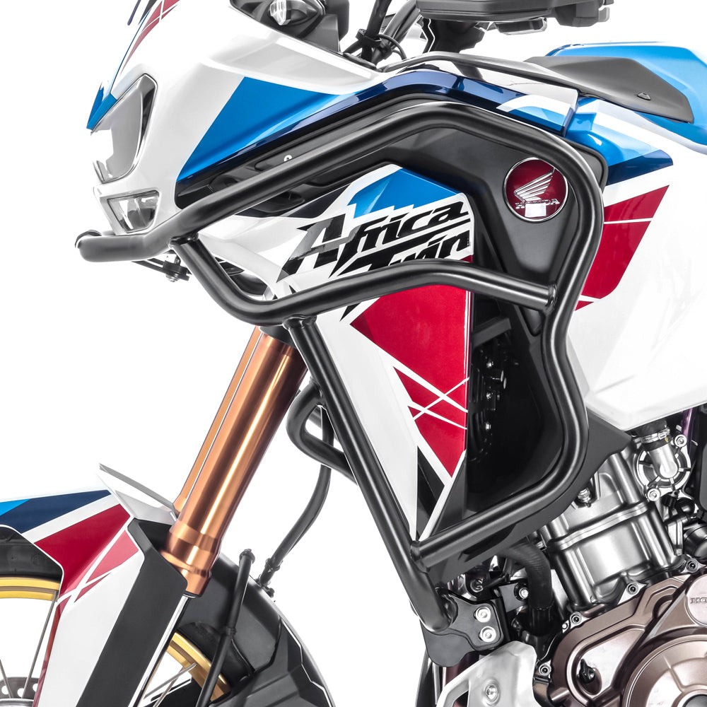 Crash bar pentru Honda Africa Twin Adventure Sports 1100 20-23, Partea de sus, Negru Protectie motor