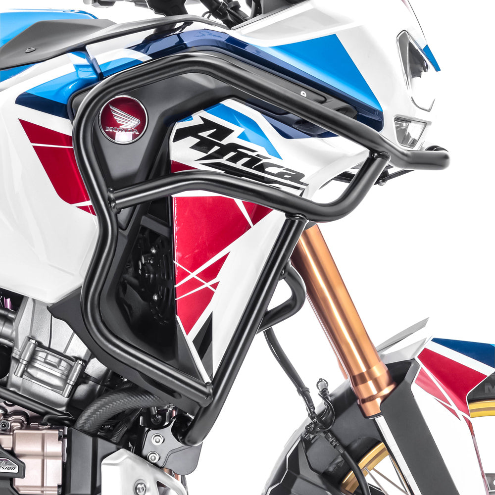 Crash bar pentru Honda Africa Twin Adventure Sports 1100 20-23, Partea de sus, Negru Protectie motor