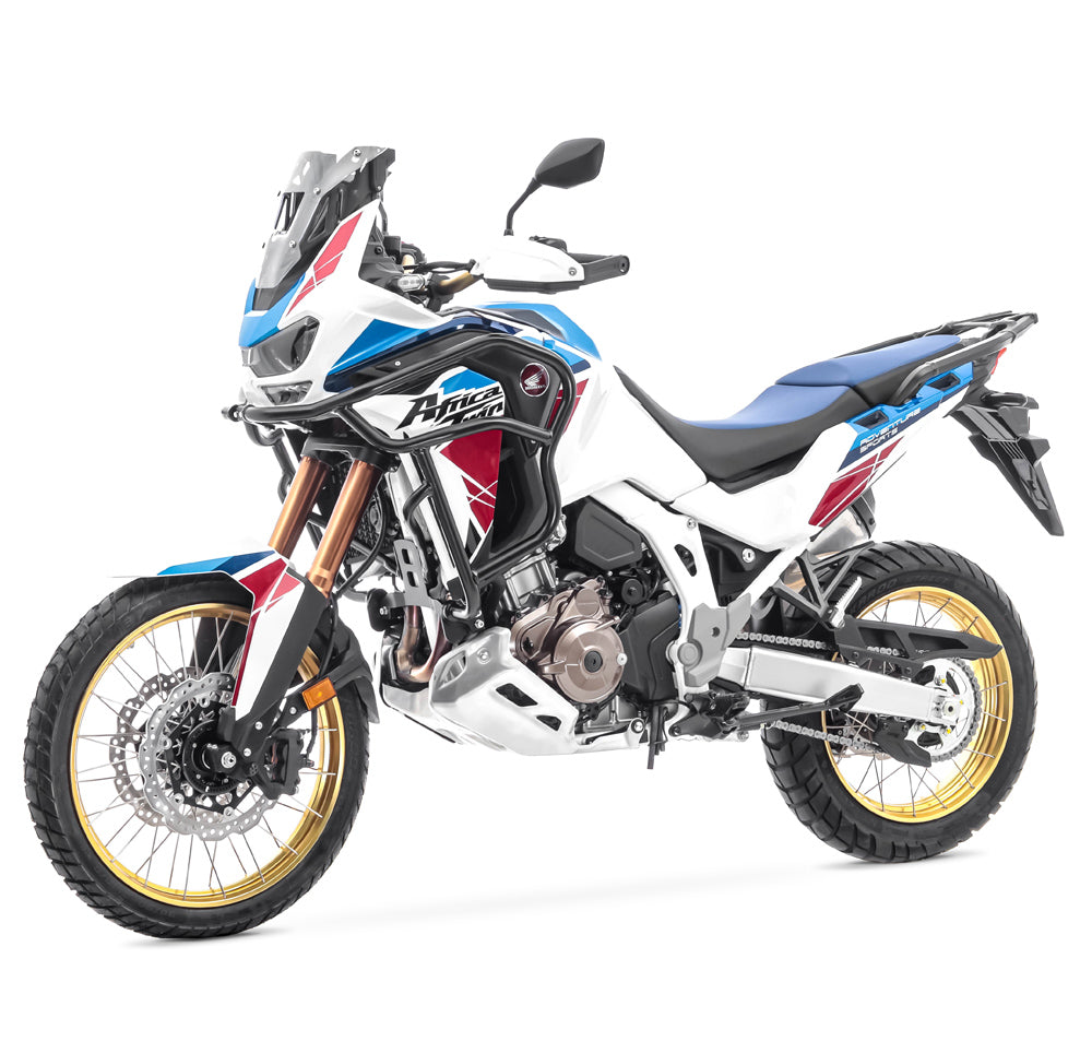 Crash bar pentru Honda Africa Twin Adventure Sports 1100 20-23, Partea de sus, Negru Protectie motor