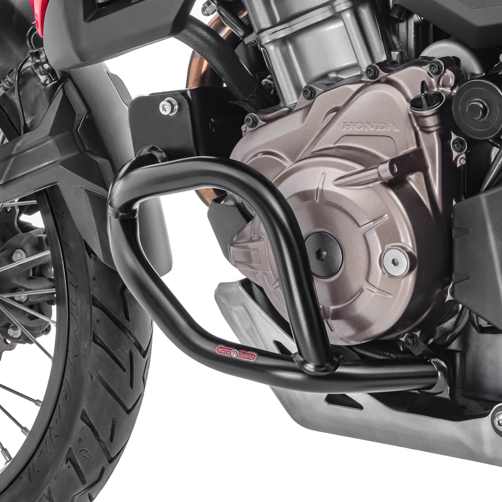 Crash bar pentru Honda Africa Twin 1000 L 16-19, Partea de jos, Negru Protectie motor